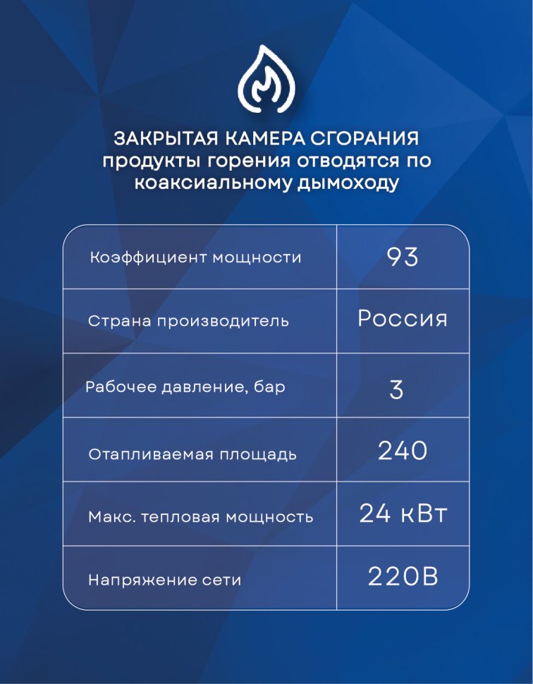 Настенный газовый котел Hubert Smart AGB 24DY