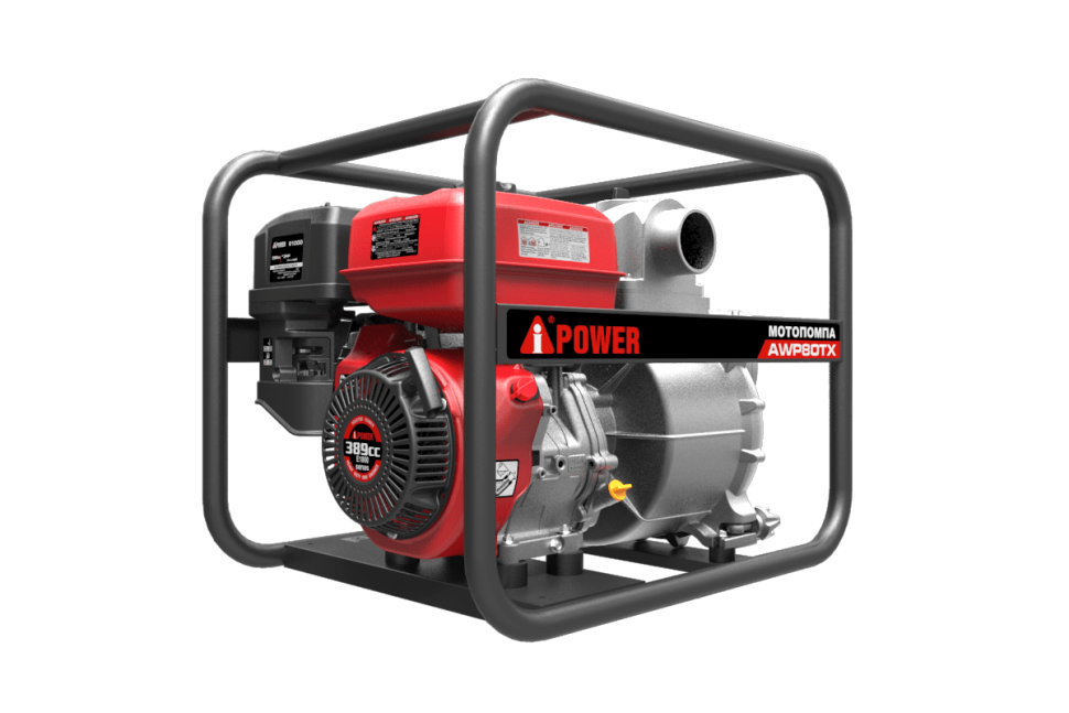 Бензиновая мотопомпа A-iPower AWP80TX