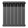 Биметаллический радиатор отопления Royal Thermo Revolution Bimetall 500 2.0 6 секций Noir Sable
