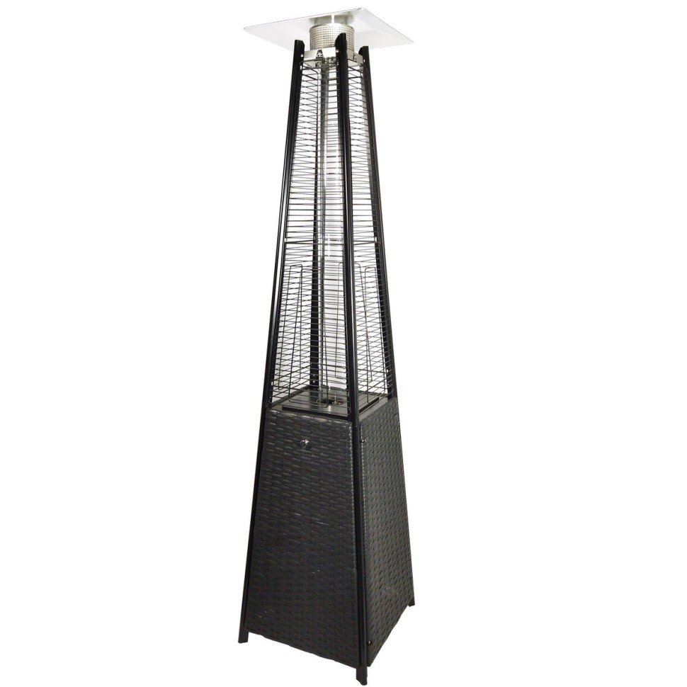 Уличный газовый обогреватель WWT 13I Rotang Black Mini 1.8m
