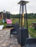Уличный газовый обогреватель WWT 13I Rotang Black Mini 1.8m