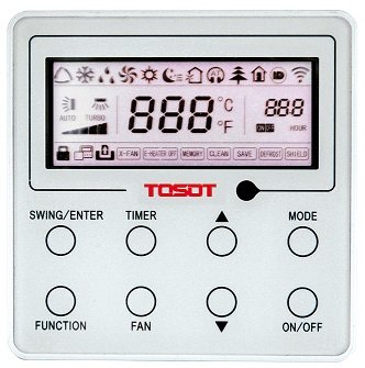 Кассетная сплит-система Tosot T60H-ILC/I/TF06P-LC/T60H-ILU/O