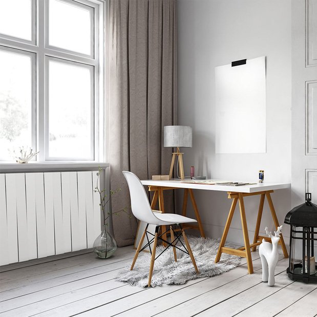 Биметаллический радиатор отопления Royal Thermo PianoForte 500 VD 4 секции Bianco Traffico
