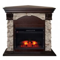 Каминокомплект RealFlame Dublin ROCK Corner STD/EUG/24 AO с очагом Eridan 24