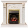 Каминокомплект RealFlame Corfino WT с очагом Majestic Lux Brass S