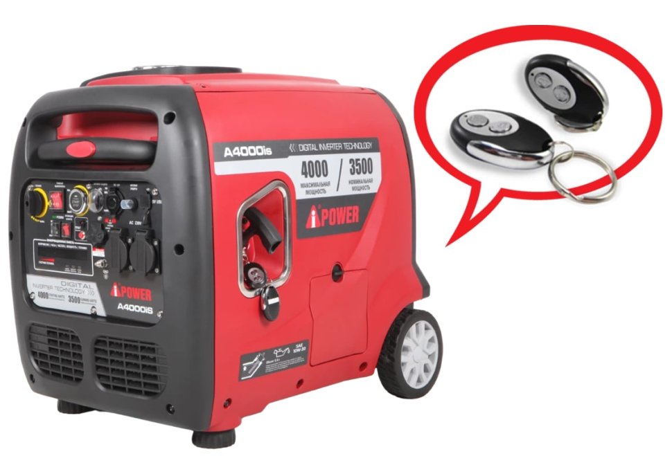 Бензиновый инверторный генератор A-iPower A4000iS