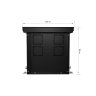 Внутрипольный конвектор Royal Thermo Atrium 190/250/1800-DG-U-LB