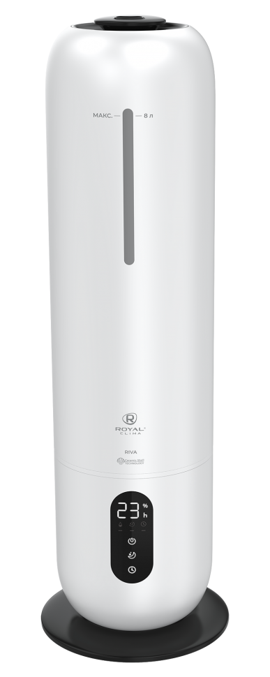 Увлажнитель воздуха ультразвуковой Royal Clima RUH-RV300/8.0E-WT RIVA