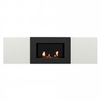 Тумба с биокамином Firelight BFP/P-1400L белый