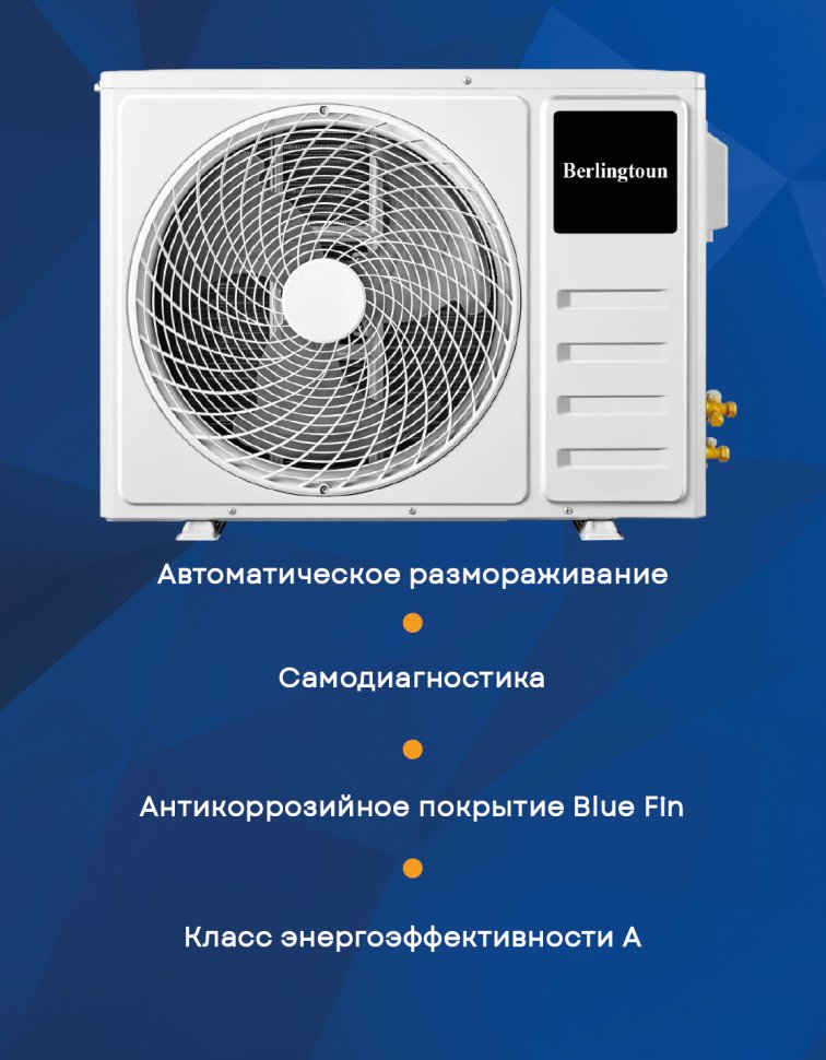 Сплит-система Berlingtoun BR-09TIN1/IN/BR-09TIN1/OUT Leeds Inverter