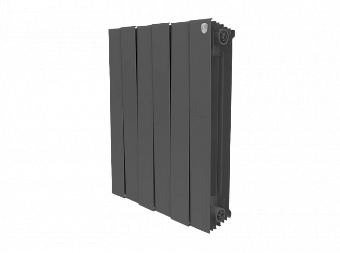Биметаллический радиатор отопления Royal Thermo PianoForte 500 6 секций Noir Sable