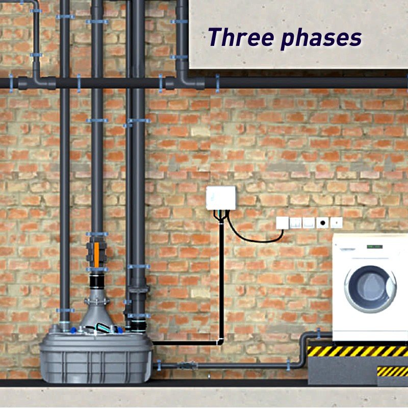 Канализационная установка SFA SANICUBIC 2 XL Three phases