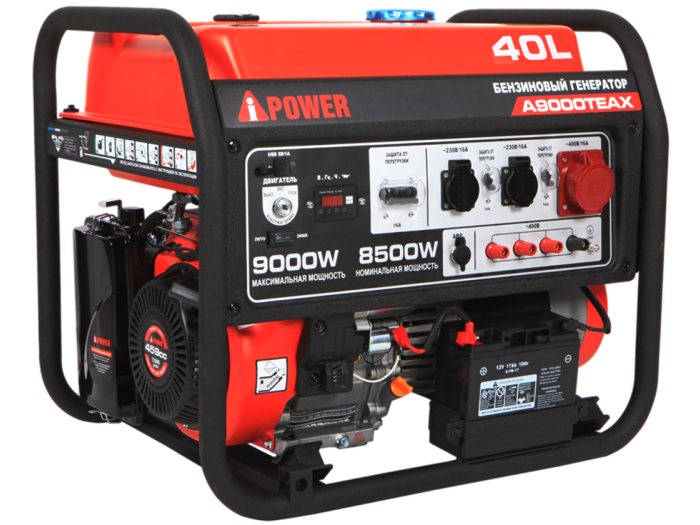 Бензиновый генератор A-iPower A9000TEAX
