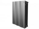 Биметаллический радиатор отопления Royal Thermo PianoForte 500 8 секций Silver Satin