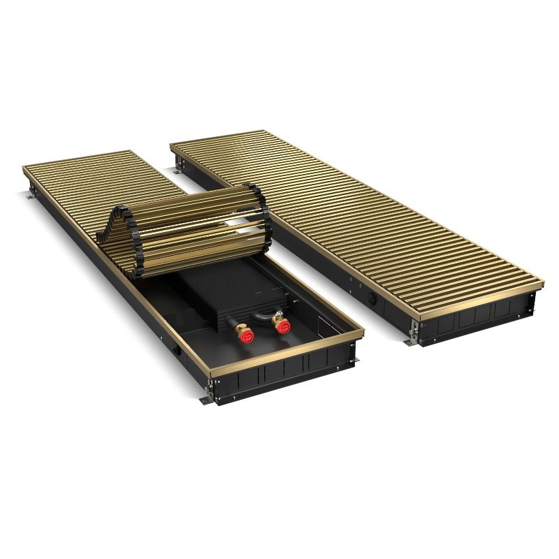 Внутрипольный конвектор Royal Thermo Atrium 75/300/1100-DG-U-AU