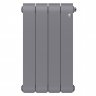 Биметаллический радиатор отопления Royal Thermo Infinity 500 4 секции Silver Satin