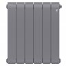 Биметаллический радиатор отопления Royal Thermo Infinity 500 6 секций Silver Satin