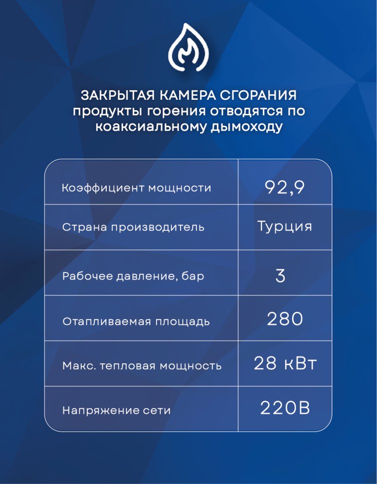 Настенный газовый котел Protherm Рысь НК 28