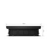 Внутрипольный конвектор Royal Thermo Atrium 75/250/2500-DG-U-BL