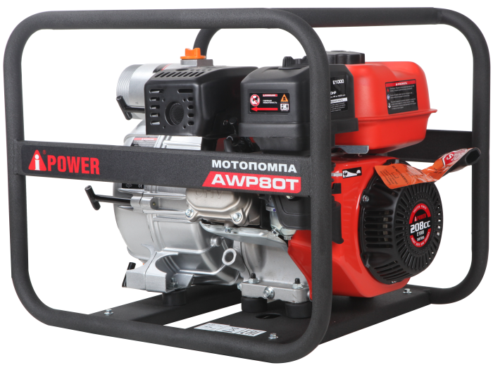 Бензиновая мотопомпа A-iPower AWP80T