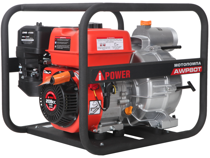 Бензиновая мотопомпа A-iPower AWP80T