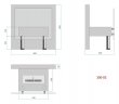 Напольный биокамин Lux Fire Консул 3 600 БКН-К3-600