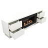 Тумба с биокамином Firelight BFP/P-1700 lux белый