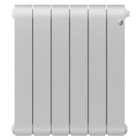 Биметаллический радиатор отопления Royal Thermo Infinity 500 6 секций Bianco Traffico