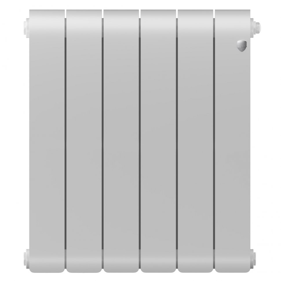 Биметаллический радиатор отопления Royal Thermo Infinity 500 6 секций Bianco Traffico