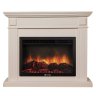 Каминокомплект Firelight Bianco 30 с очагом Electrolux EFP/P-3020LS шпон беленый дуб