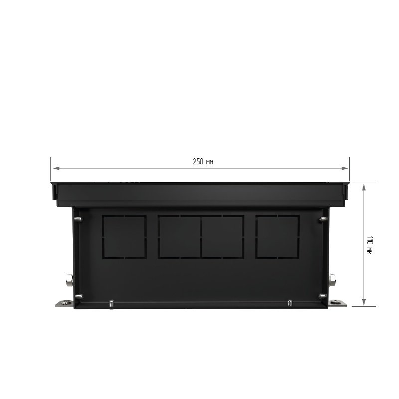 Внутрипольный конвектор Royal Thermo Atrium 110/250/1900-DG-U-BL