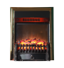 Каминокомплект Interflame Берта с очагом Fobos FX M Brass темный дуб