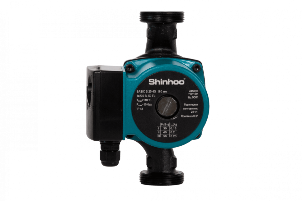 Циркуляционный насос Shinhoo Basic 25-20