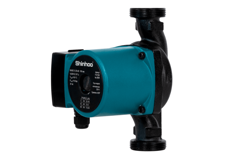 Циркуляционный насос Shinhoo Basic 25-20