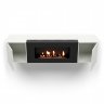 Тумба с биокамином Firelight BFP-P1600 белая