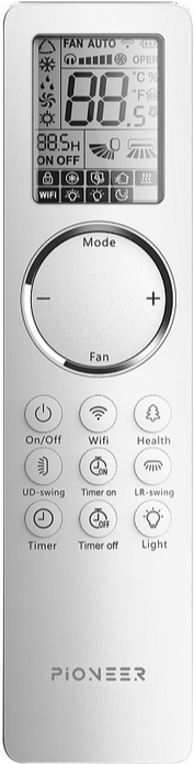 Сплит-система Pioneer KFRI25XLOW/KORI25XLOW Artis Inverter-30