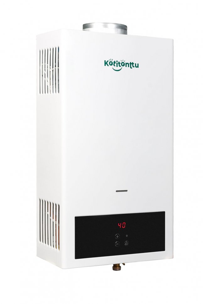 Проточный газовый водонагреватель Kotitonttu Suari S12 EM (24 кВт)