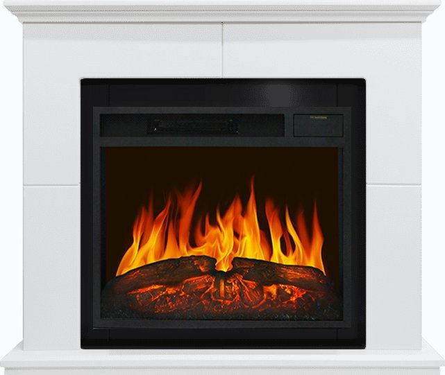 Каминокомплект Royal Flame Suite белый с очагом Vision 23 LED FX