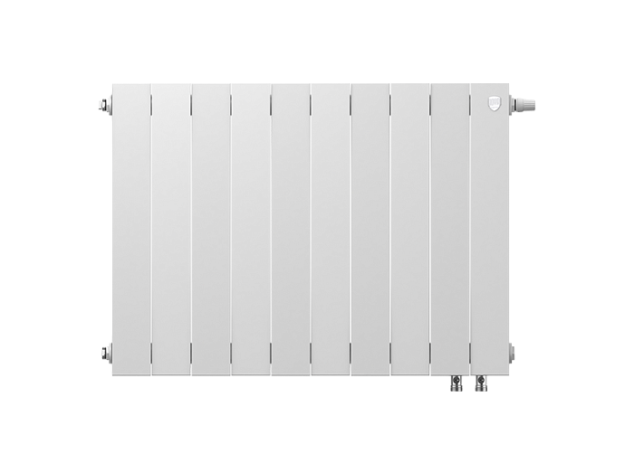 Биметаллический радиатор отопления Royal Thermo PianoForte 500 VDR80 10 секций Bianco Traffico