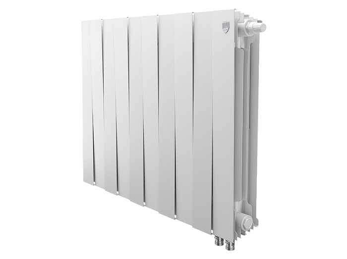 Биметаллический радиатор отопления Royal Thermo PianoForte 500 VDR80 10 секций Bianco Traffico