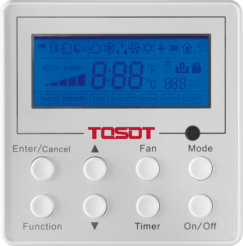 Кассетная сплит-система Tosot T30H-LC2/I_TC04P-LC_T30H-LU2/O