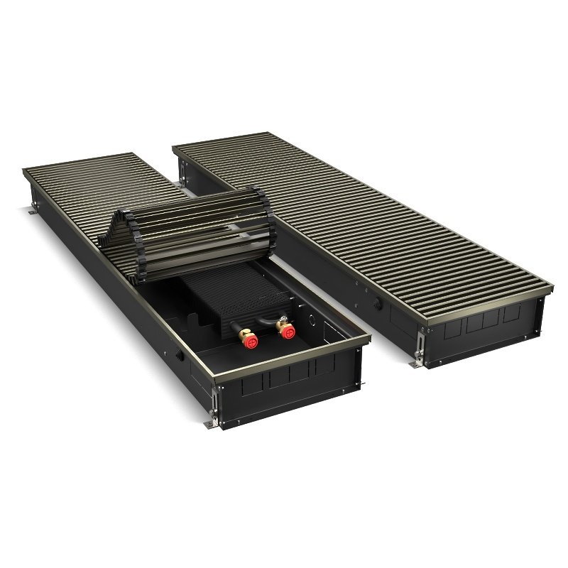 Внутрипольный конвектор Royal Thermo Atrium 110/300/2500-DG-U-DB