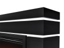 Каминокомплект Firelight Moderno 30 с очагом EFP/P-3020LS шпон чёрный дуб