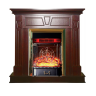 Каминокомплект Interflame Берта с очагом Majestic FX M Brass махагон