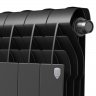 Биметаллический радиатор отопления Royal Thermo BiLiner 500 V 6 секций Noir Sable