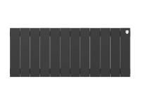 Биметаллический радиатор отопления Royal Thermo PianoForte 300 12 секций Noir Sable