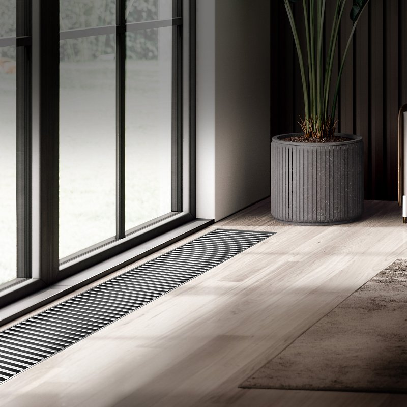 Внутрипольный конвектор Royal Thermo Atrium 150/200/2200-DG-U-NA