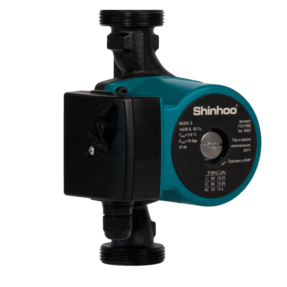 Циркуляционный насос Shinhoo Basic S 25-6S