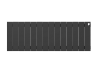 Биметаллический радиатор отопления Royal Thermo PianoForte 300 14 секций Noir Sable
