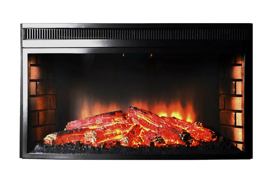 Каминокомплект Interflame Лонг с очагом Panoramic 33W LED FX средний дуб